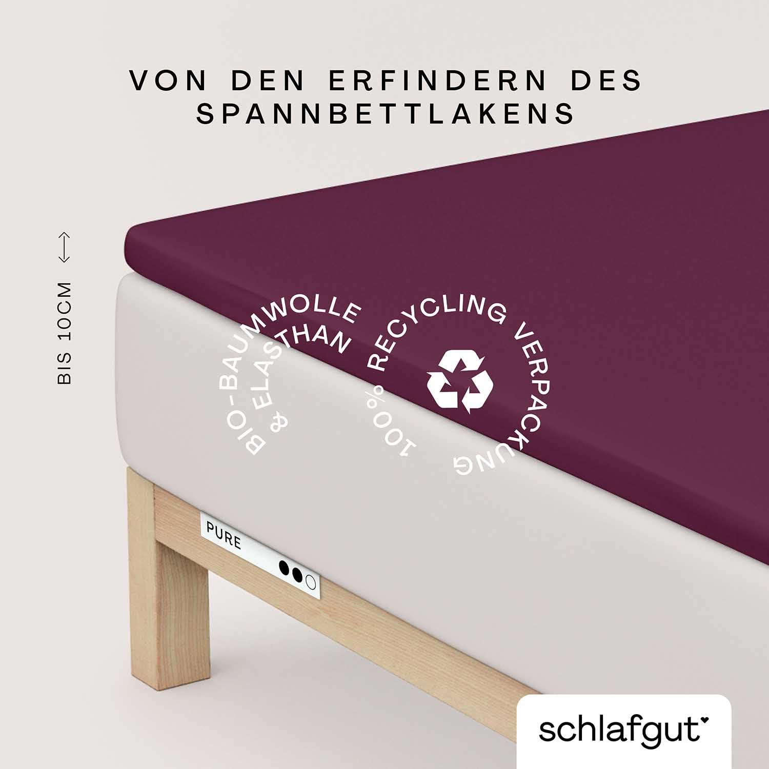 schlafgut-pure-topper-spannbettlaken-140x200-cm-bio-baumwolle-purple-deep image 2
