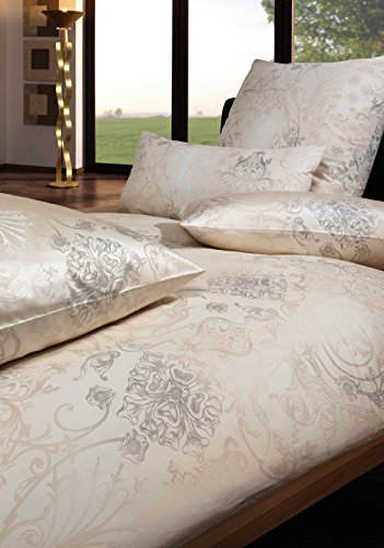 estella-svizzera-schweizer-premium-satin-bettw-sche-4-teilig-155x220-cm-sand-gra image 1