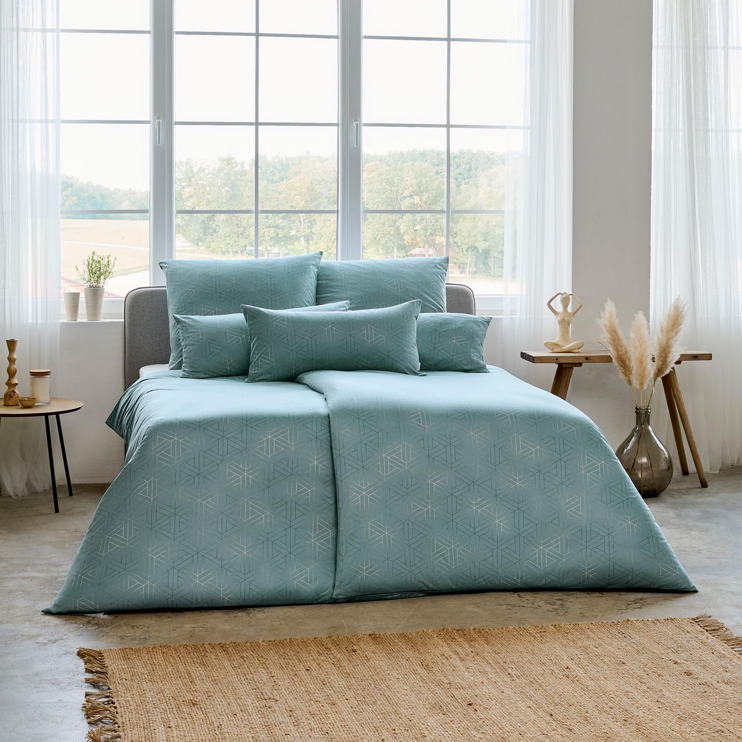 estella-atelier-bettw-sche-pippa-mako-interlock-jersey-mint-155x220-cm-80x80-cm- image 7