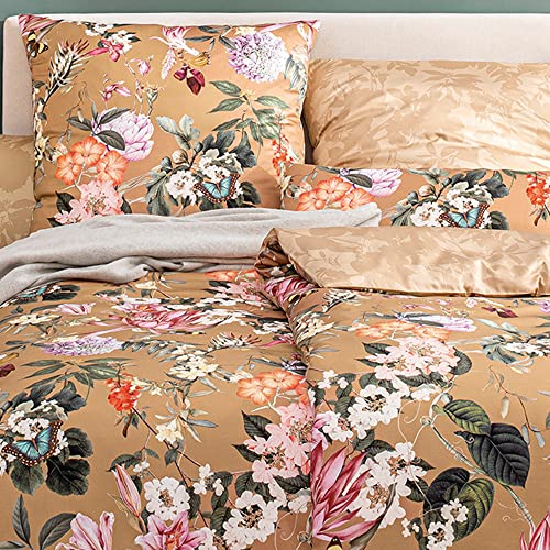 estella-mako-satin-bettw-sche-fiore-messing-155x200-cm-80x80-cm-40x80-cm image 6