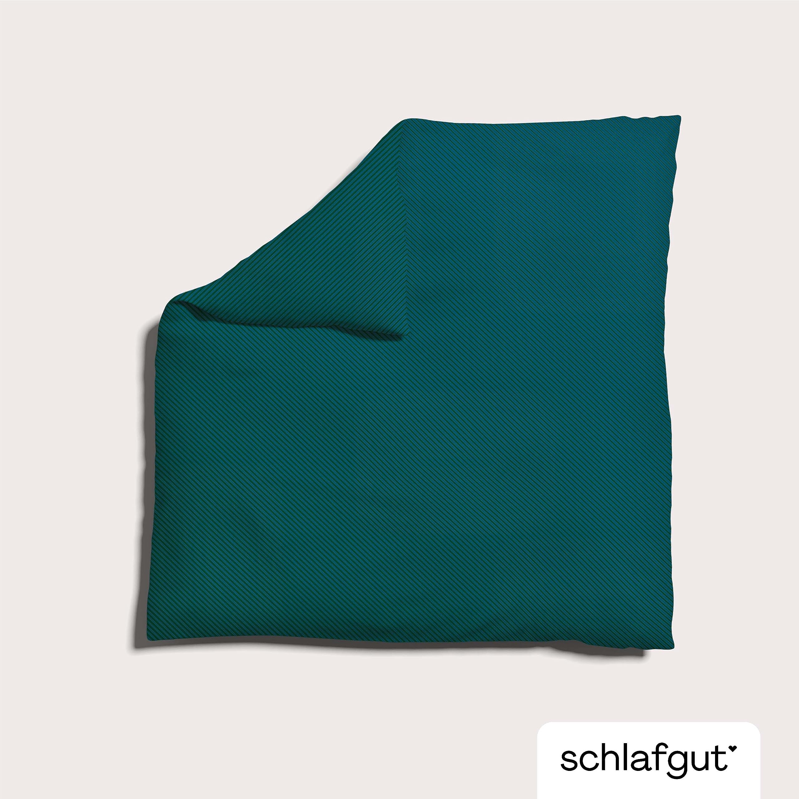 schlafgut-woven-fade-satin-bettdeckenbezug-200x200-cm-petrol-fade-100-baumwolle image 2