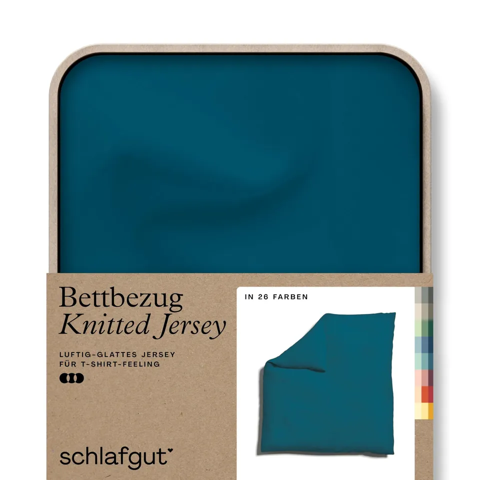 schlafgut-knitted-jersey-bettw-sche-135x200-cm-bio-baumwolle-petrol-deep image 1