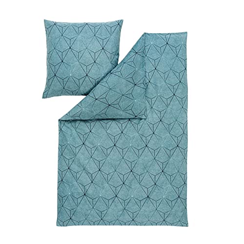 estella-feinflanell-bettw-sche-cuneo-petrol-155x220-80x80-cm image 5