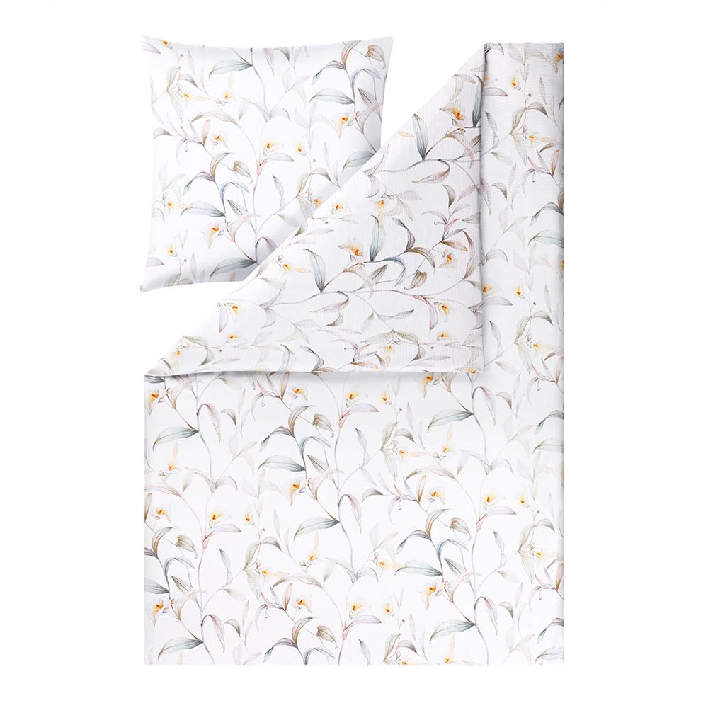 estella-bettw-sche-sophie-salbei-140x200-cm-70x90-cm-seersucker-100-baumwolle image 1
