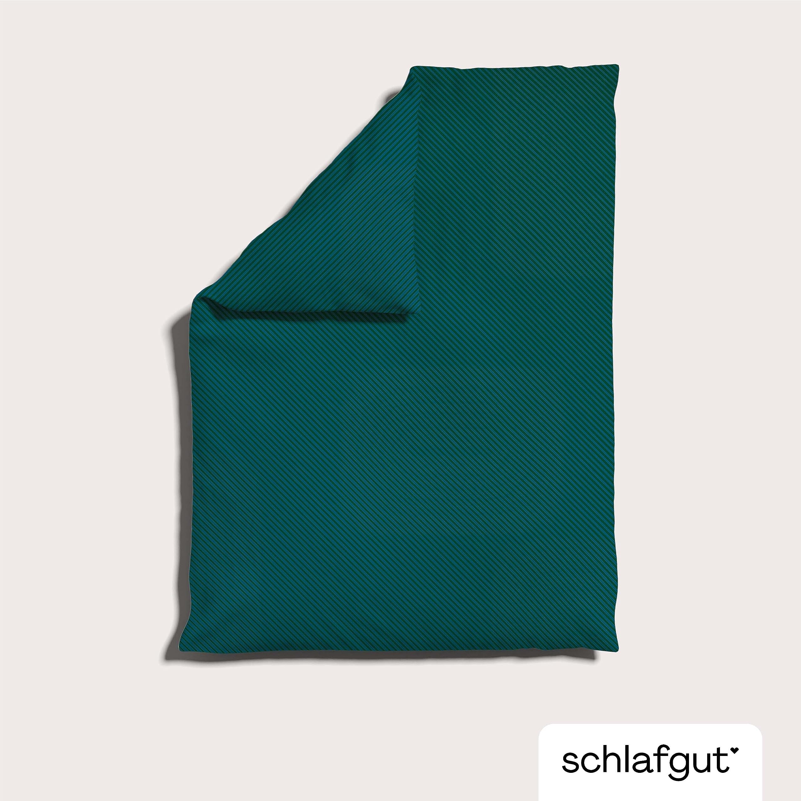 schlafgut-woven-fade-satin-bettdeckenbezug-155x220-cm-petrol-fade image 2