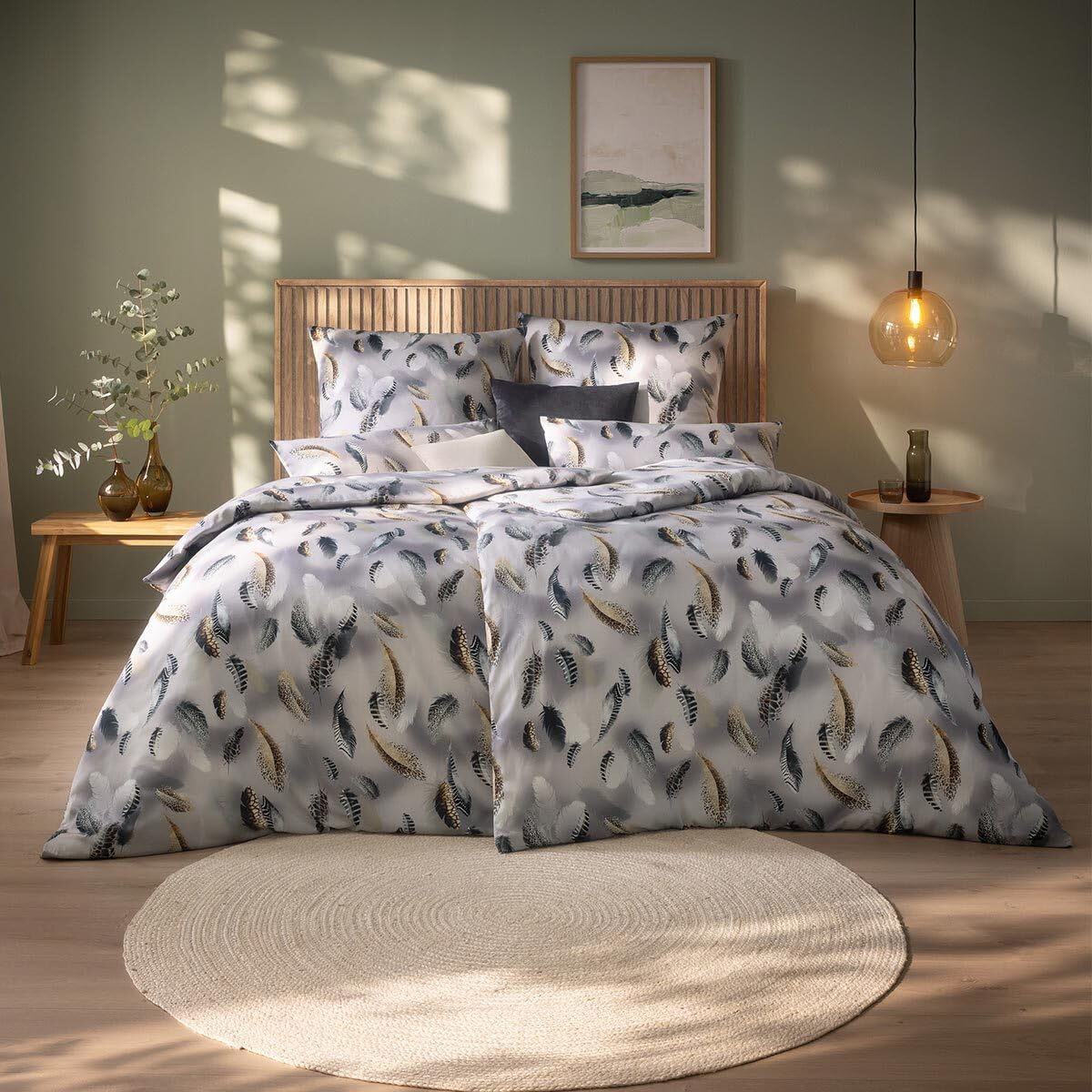 estella-bernadette-satin-de-luxe-bettw-sche-grau image 2