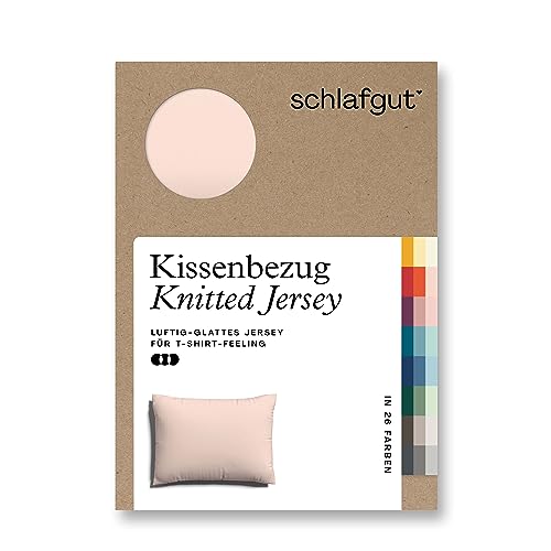 schlafgut-knitted-jersey-kissenbezug-70x90-cm-red-light-uni-bio-baumwolle image 8