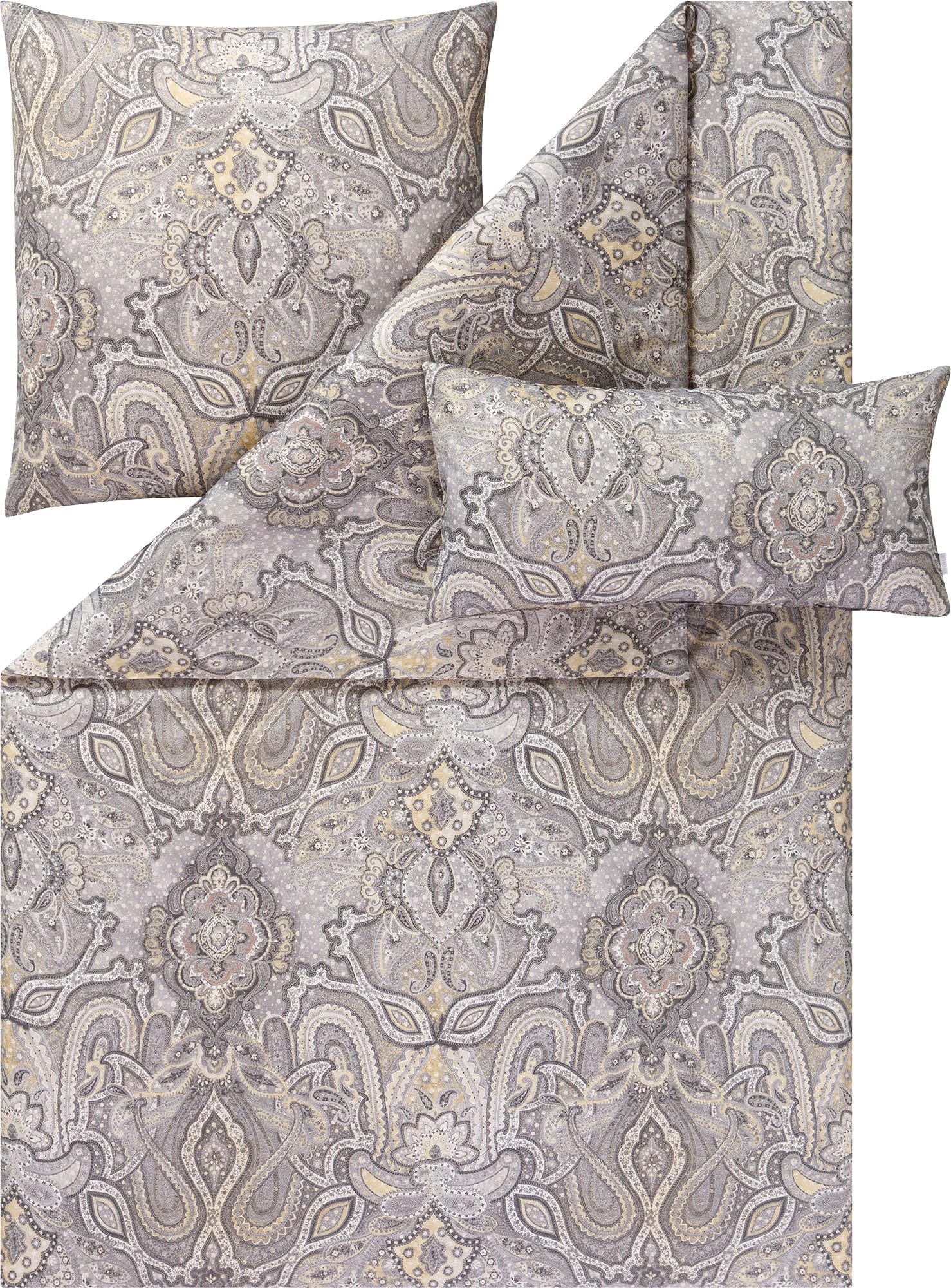 estella-fernanda-mako-satin-bettw-sche-grau-135x200-cm-40x80-cm-80x80-cm image 1