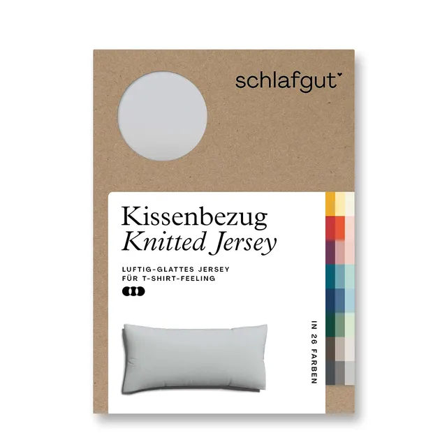 schlafgut-knitted-jersey-kissenbezug-40-x-80-cm-grey-light image 1