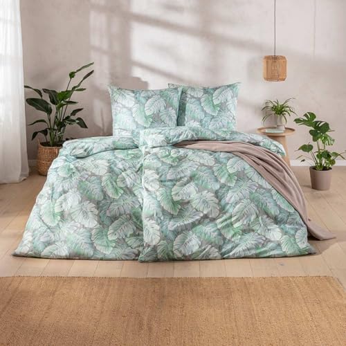 estella-rabea-tropenblatt-interlock-jersey-bettw-sche-135x200-80x80-cm-baumwolle image 6