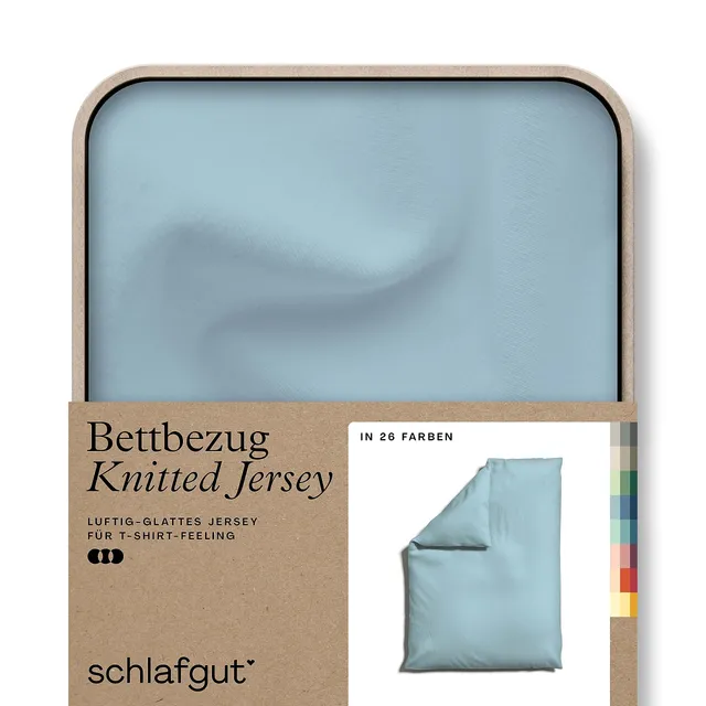 schlafgut-knitted-jersey-bettdeckenbezug-135-140x200-cm-blue-light-uni-mit-elast image 1