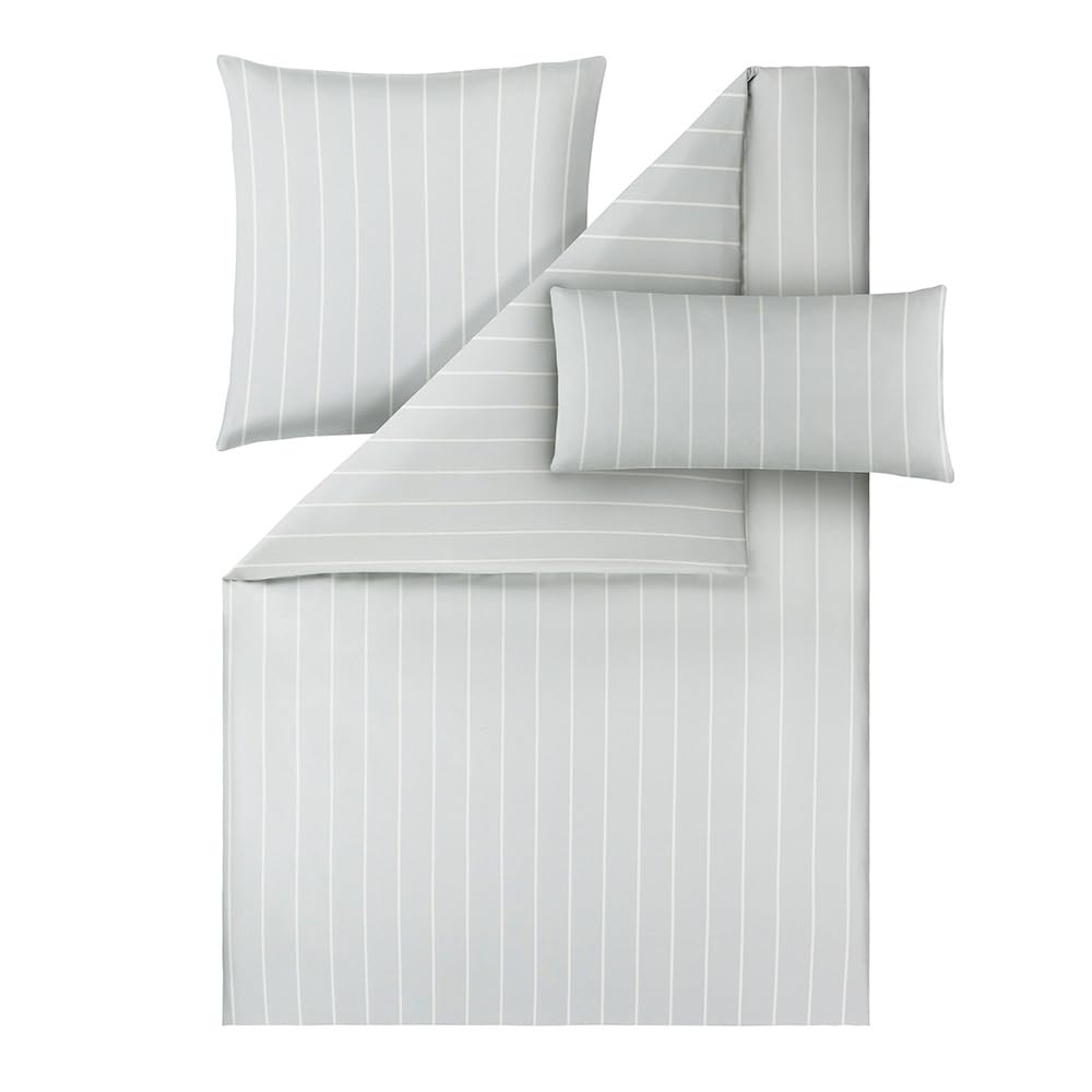estella-milo-bettw-sche-silber-135x200-cm-80x80-cm-100-baumwolle-mako-interlock- image 1