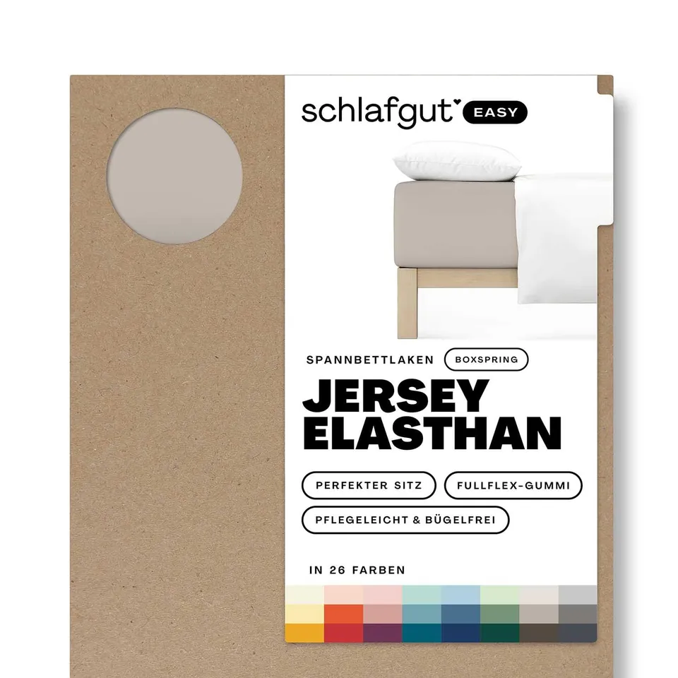 schlafgut-easy-boxspring-spannbettlaken-180x200-cm-sand-mid image 1