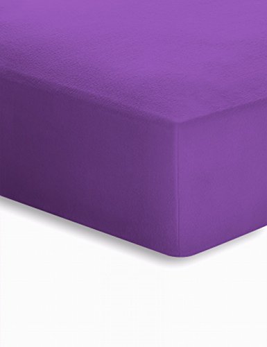 schlafgut-microfaser-velours-50201-spannbetttuch-beere-542 image 8