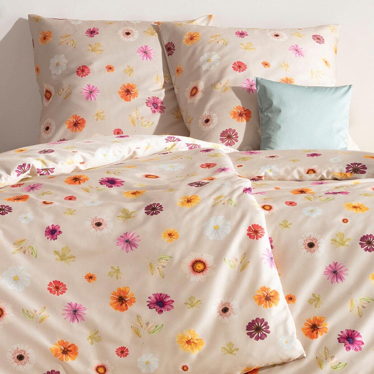 estella-mako-satin-bettw-sche-adara-beige-bl-ten-design-aus-100-baumwolle image 4