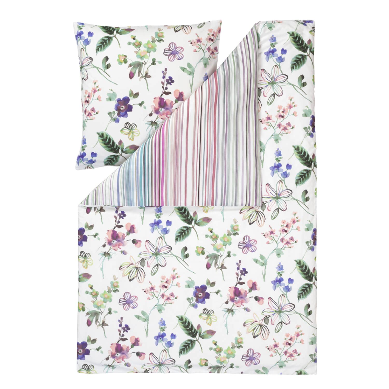 estella-lily-mako-satin-bettw-sche-135x200-cm-aquarell-blumen image 1