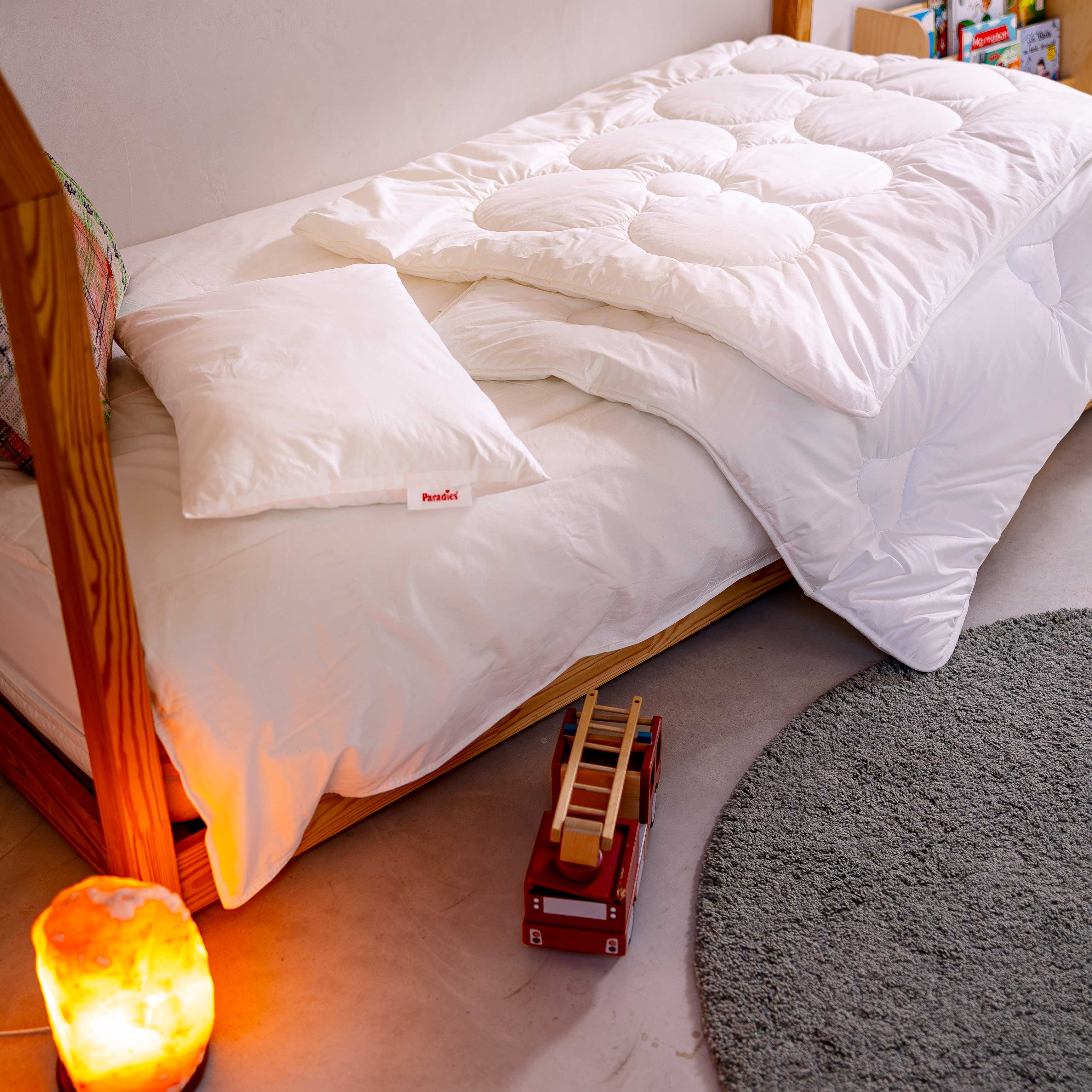paradies-kinderbetten-set-prima-ganzjahresdecke-100x135-cm-kissen-40x60-cm image 2