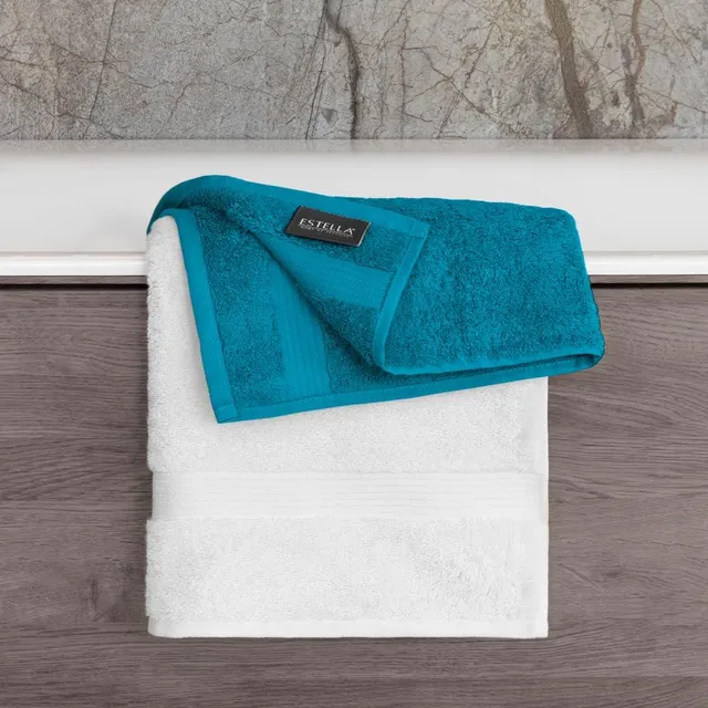 estella-luxor-waschhandschuh-blau-16x21-cm-600-g-m-frottier image 1