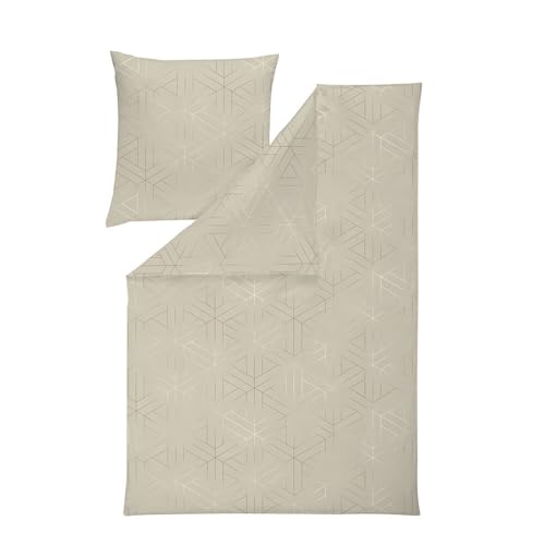 estella-mako-satin-bettw-sche-135x200-luan-ecrue-uni-waben-rauten-7919-220 image 7