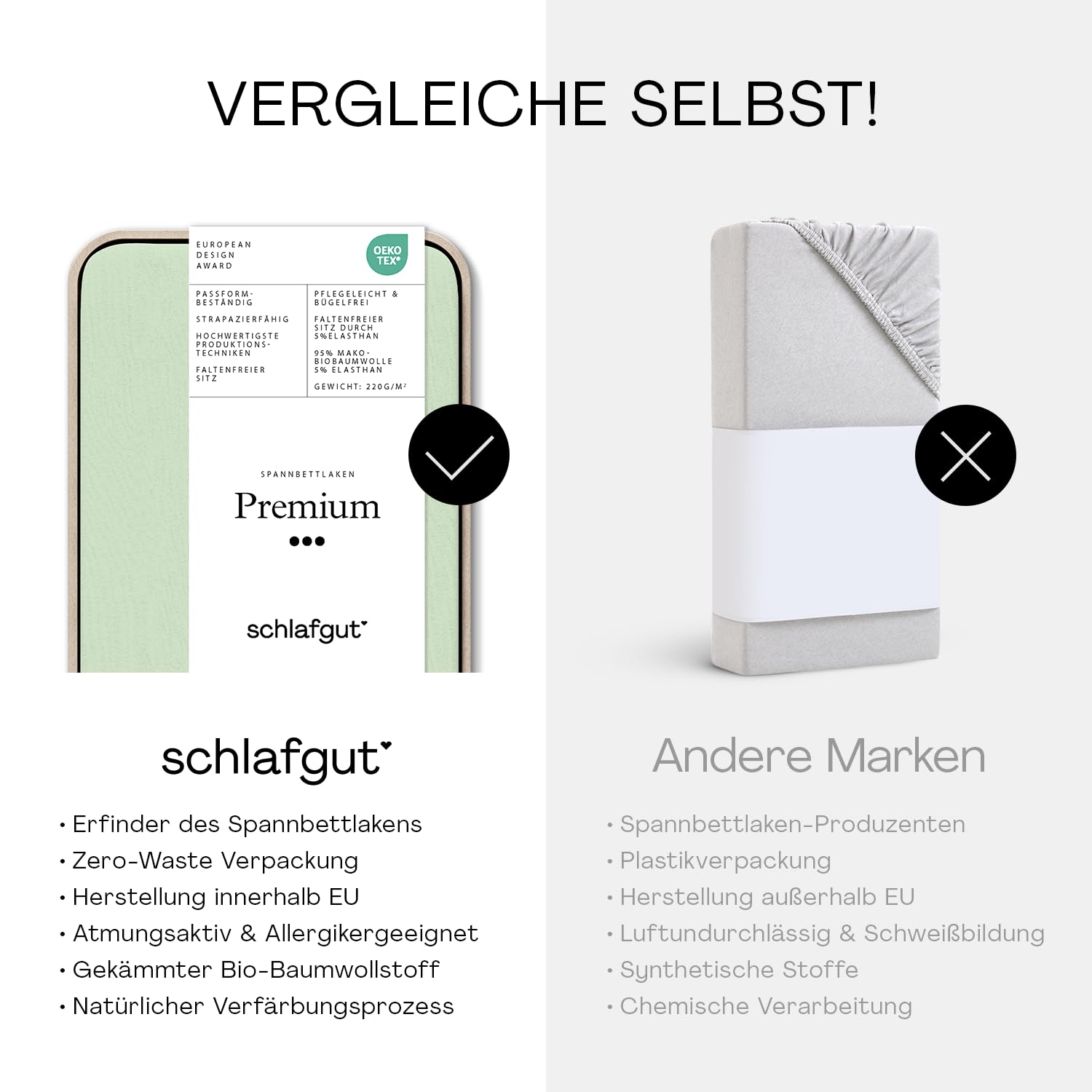 schlafgut-premium-spannbettlaken-180x200-cm-bio-baumwolle-green-light image 3