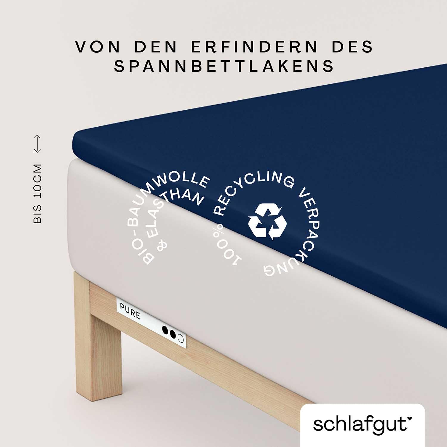 schlafgut-pure-topper-spannbettlaken-120x200-cm-bio-baumwolle-blue-deep image 2