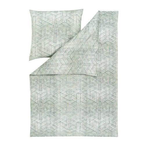 estella-mako-satin-bettw-sche-135x200-joaquin-khaki-rauten-gr-n-natur-7909-16 image 7
