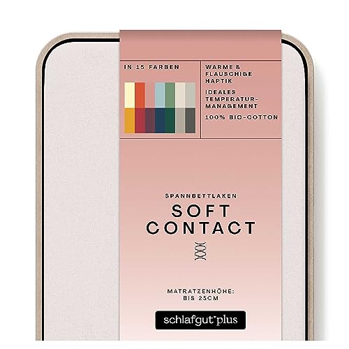 schlafgut-soft-contact-spannbettlaken-100x200-cm-baumwolle-sand-light image 8