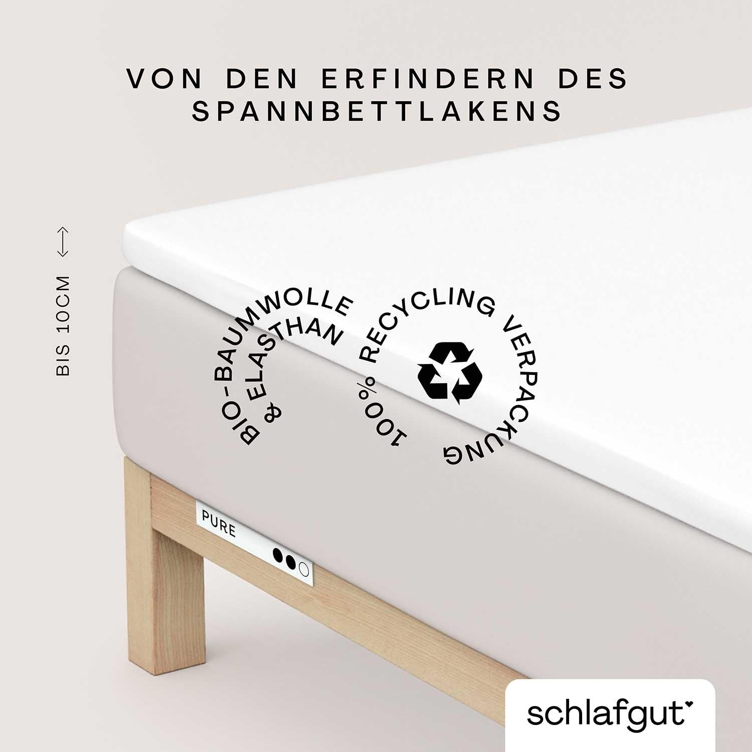 schlafgut-pure-topper-spannbettlaken-180x200-cm-bio-baumwolle-full-white image 2