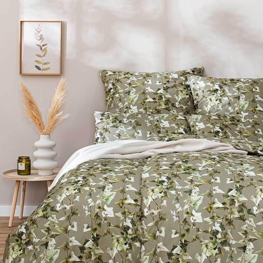 estella-mako-satin-bettw-sche-155x220-ivy-khaki-efeu-bl-tter-7606-16 image 5