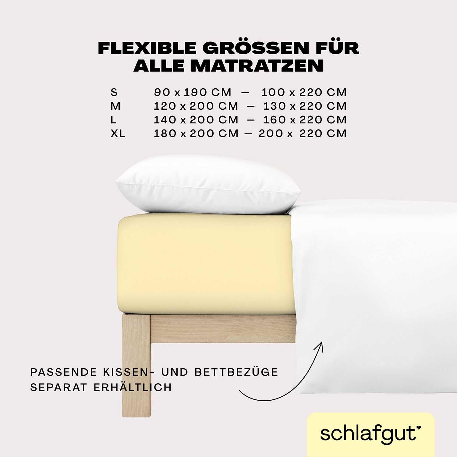 schlafgut-easy-jersey-elasthan-spannbettlaken-90x190-bis-100x220-cm-baumwolle-ye image 4