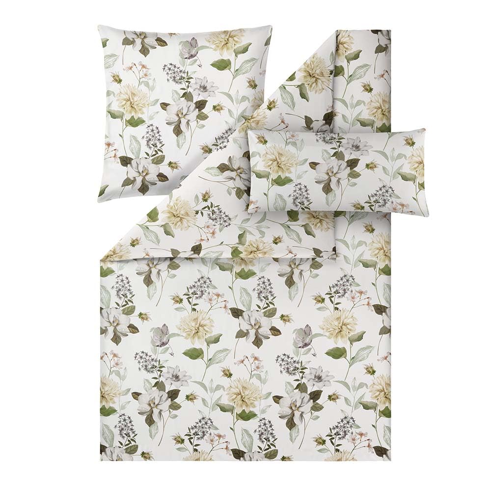 estella-bettw-sche-lucia-gr-n-140x200-cm-70x90-cm-40x80-cm-100-baumwolle-satin image 1