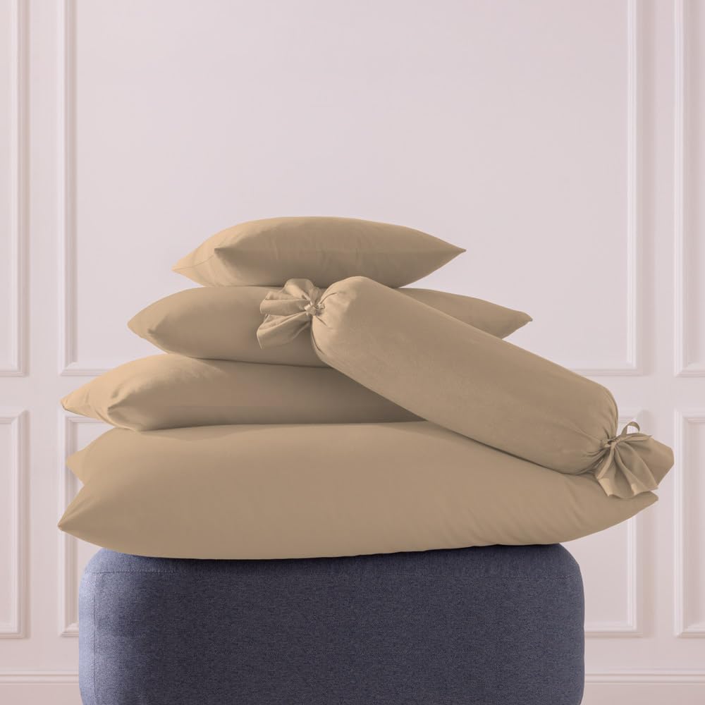 estella-feinjersey-kissenbezug-karamel-40x80-cm-mit-rei-verschluss image 2