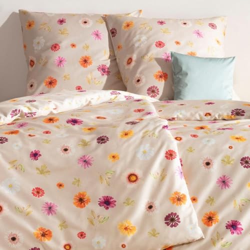 estella-mako-satin-bettw-sche-adara-beige-bl-ten-design-aus-100-baumwolle image 8
