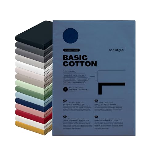 schlafgut-basic-cotton-spannbettlaken-90x200-cm-100-baumwolle-blue-deep image 6