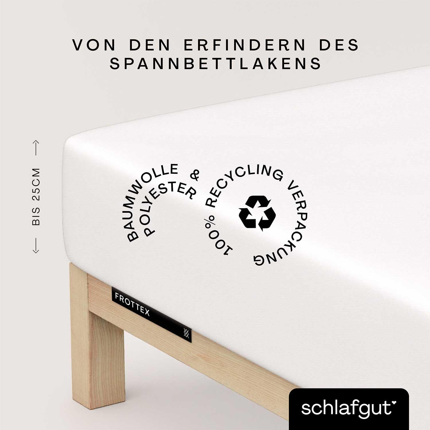 schlafgut-frottex-spannbettlaken-90x200-cm-full-white-baumwolle image 2