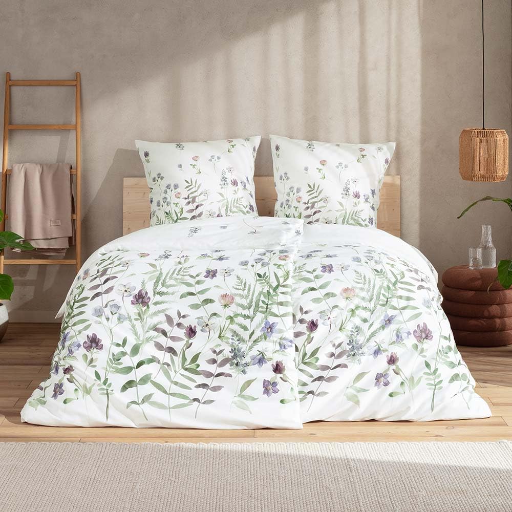 estella-leticia-bettw-sche-gr-n-140x200-cm-70x90-cm-100-bio-baumwolle-satin image 2