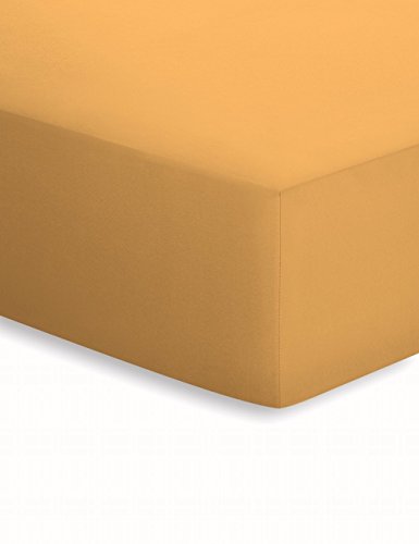 schlafgut-mako-jersey-spannbetttuch-50041-90x190-cm-curry image 3