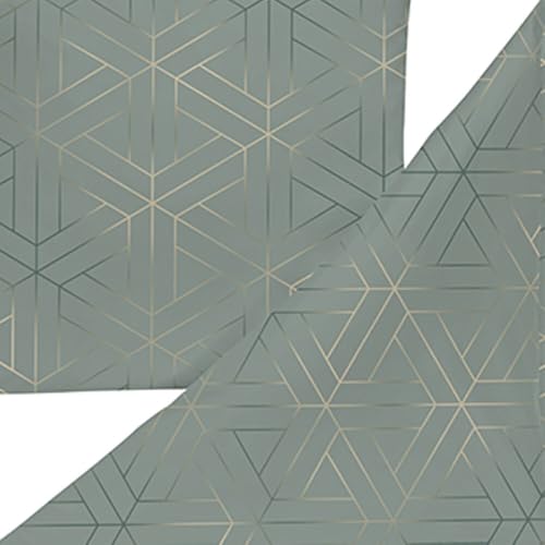 estella-mako-satin-bettw-sche-135x200-luan-mint-uni-waben-rauten-7919-520 image 7