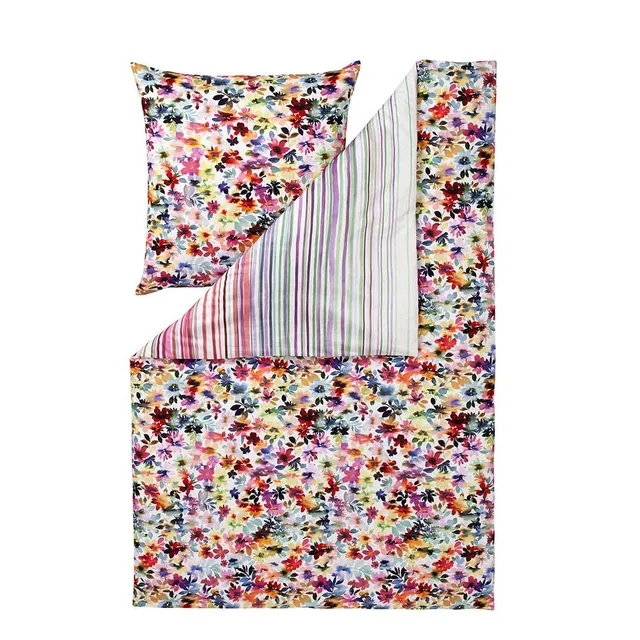 estella-daisy-mako-satin-bettw-sche-multicolor-blumen-streifen image 1