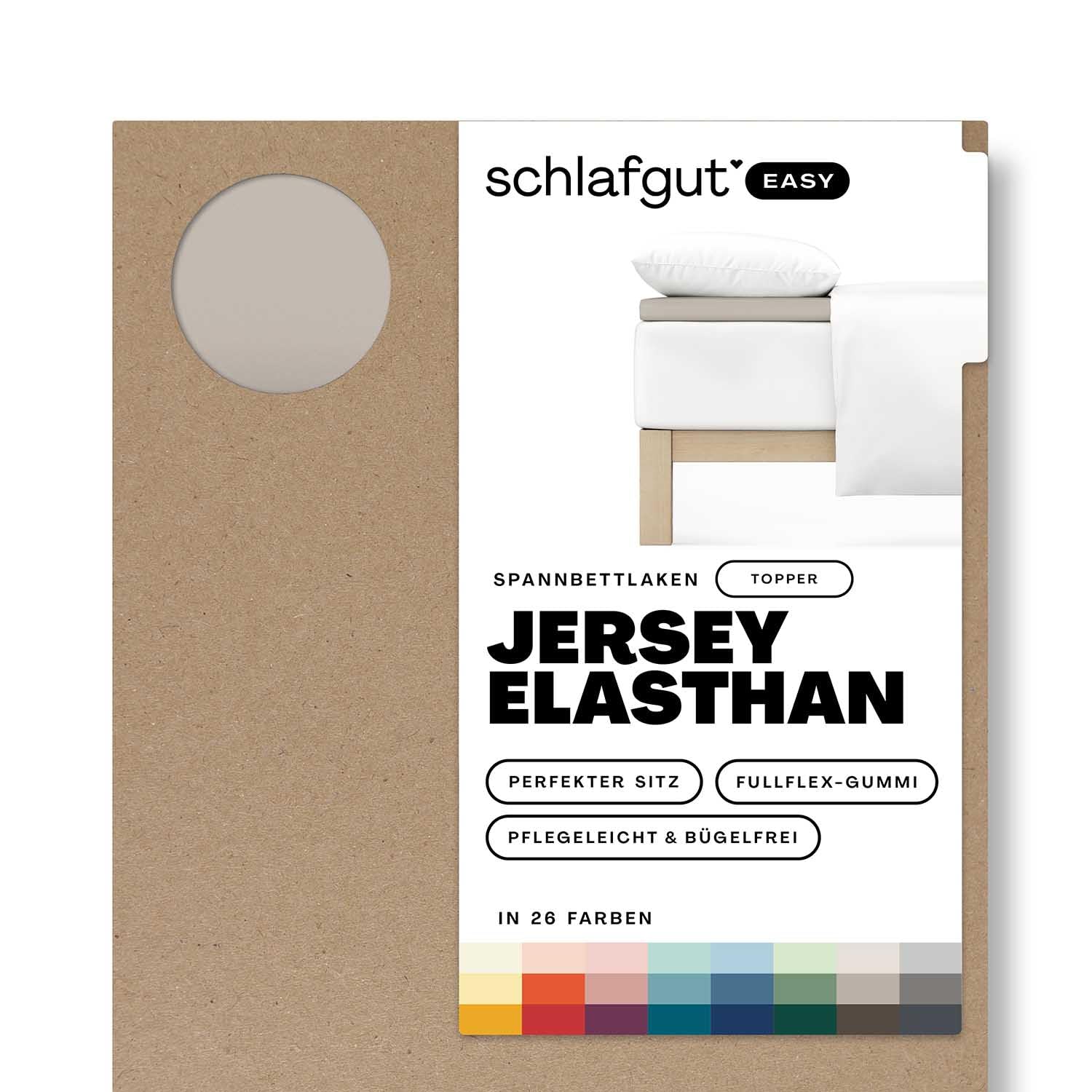schlafgut-easy-jersey-elasthan-topper-spannbettlaken-180x200-cm-sand-mid image 1