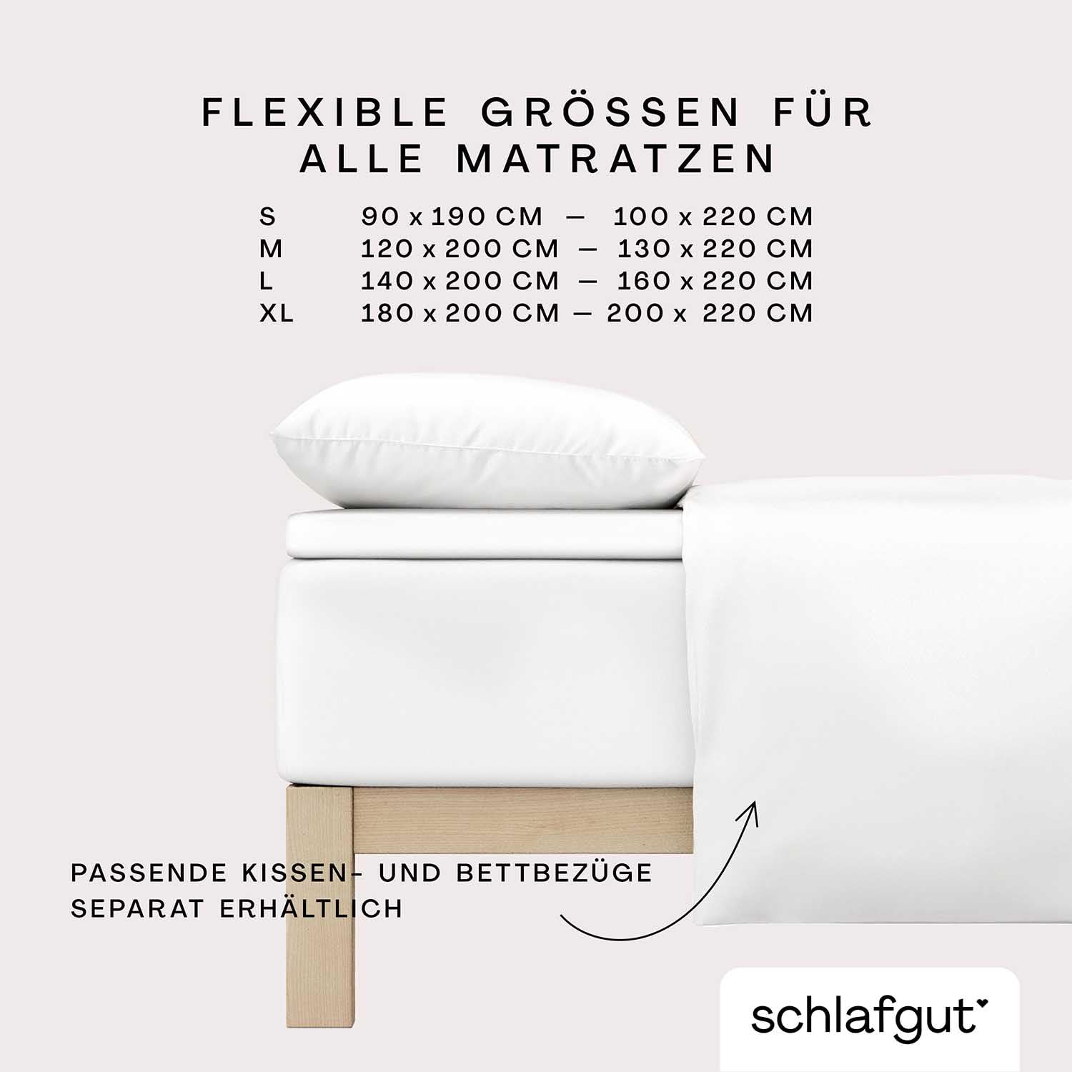 schlafgut-pure-topper-spannbettlaken-180x200-cm-bio-baumwolle-full-white image 4