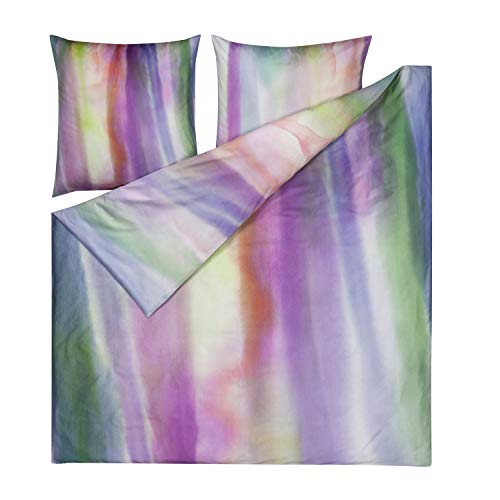 estella-mako-satin-bettw-sche-brush-multicolor-135x200-80x80-cm image 5