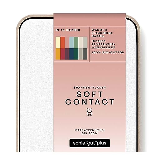 schlafgut-soft-contact-spannbettlaken-100x200-cm-baumwolle-full-white image 8