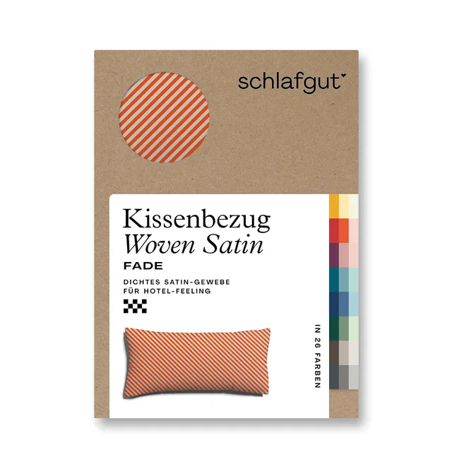 schlafgut-woven-fade-satin-kissenbezug-40-x-80-cm-yellow-fade-gestreift image 1