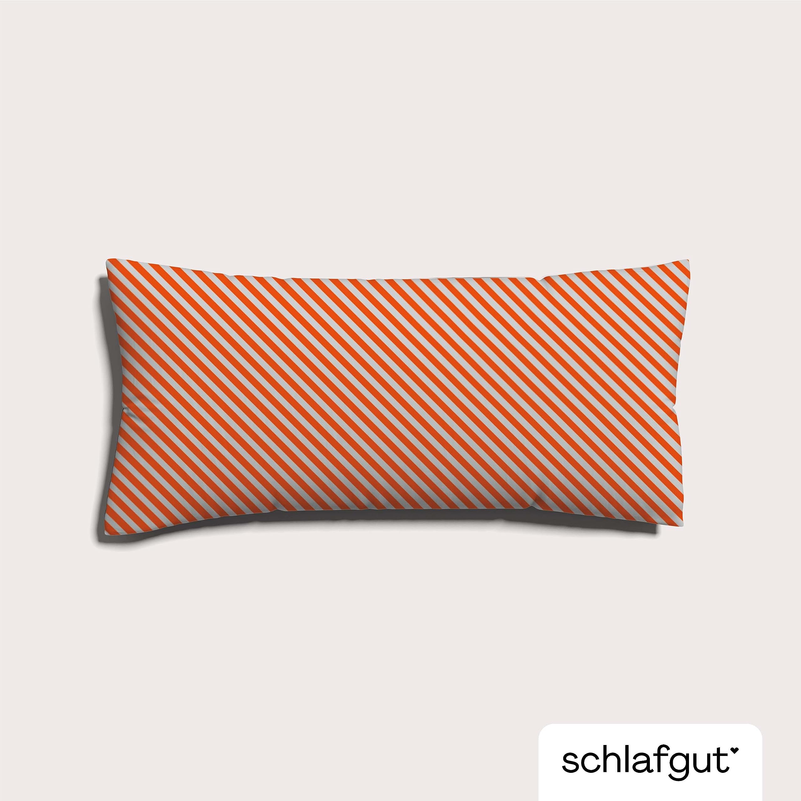 schlafgut-woven-fade-satin-kissenbezug-40-x-80-cm-yellow-fade-gestreift image 2