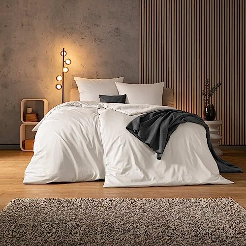 estella-valetta-mako-satin-bettw-sche-elfenbein-155x220-80x80-cm image 2