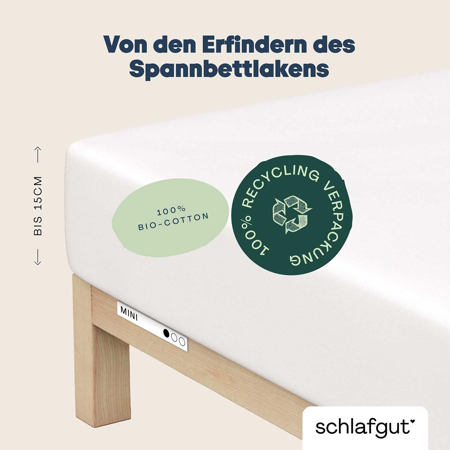 schlafgut-casual-mini-spannbettlaken-70x140-cm-bio-baumwolle-full-white image 2