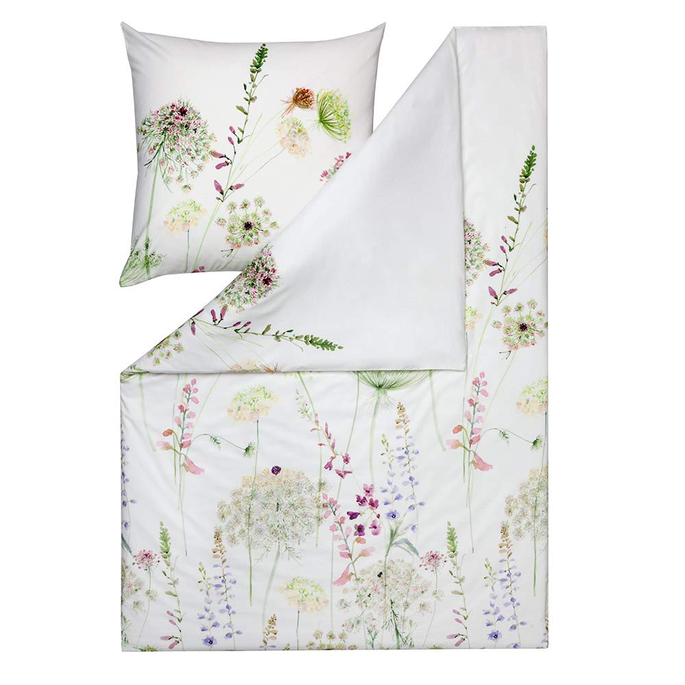 estella-meadow-4406-kuschelflanell-bettw-sche-135x200-cm-gr-n-blumen image 1