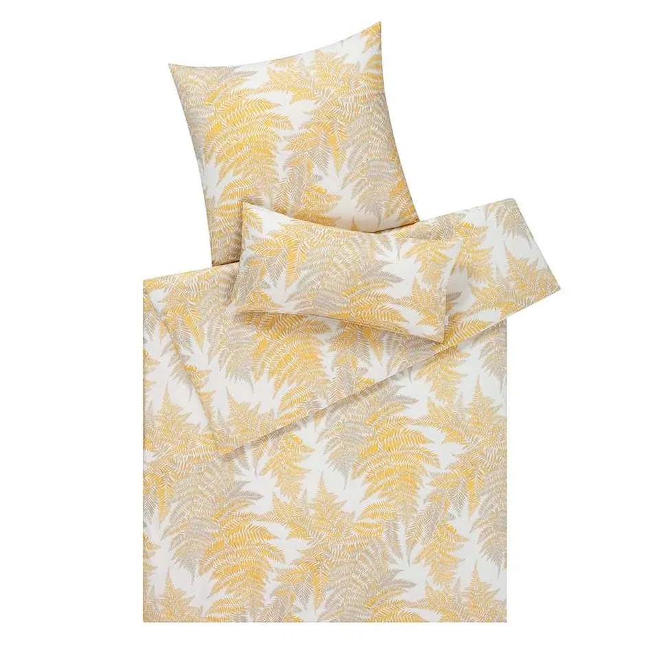 estella-belara-bettw-sche-gelb-140x200-70x90-mako-interlock-jersey-100-baumwolle image 1