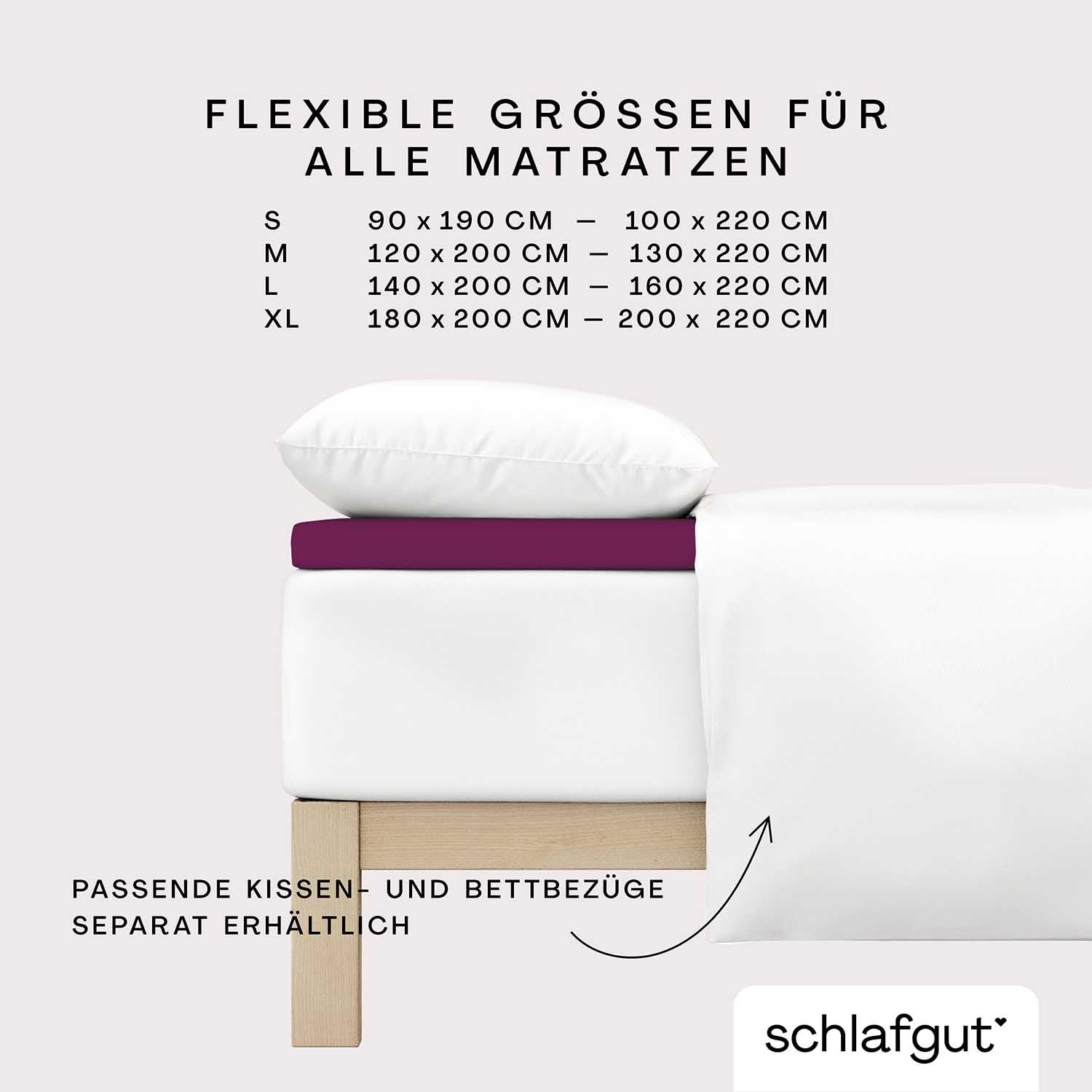 schlafgut-pure-topper-spannbettlaken-140x200-cm-bio-baumwolle-purple-deep image 4